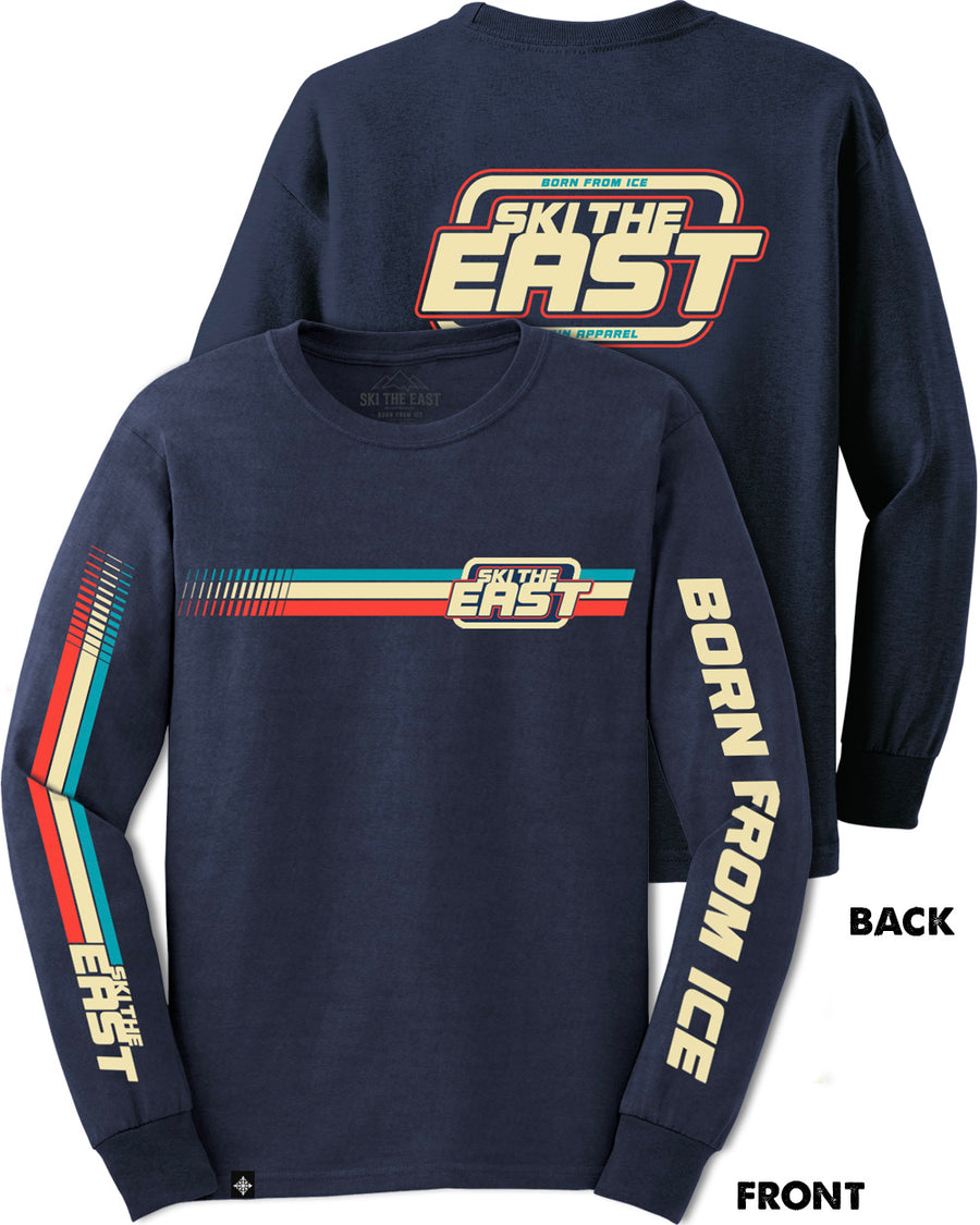 Youth Need For Speed Long Sleeve - Navy