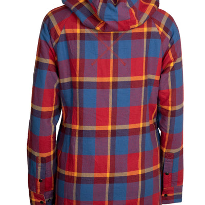Women's Malo Fleece Lined Pullover Flannel - Summit Sun
