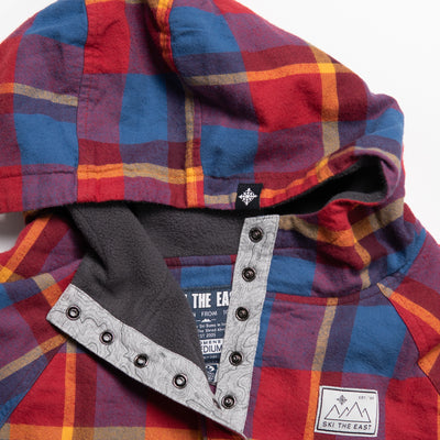 Women's Malo Fleece Lined Pullover Flannel - Summit Sun