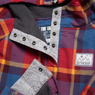 Women's Malo Fleece Lined Pullover Flannel - Summit Sun