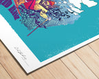Limited Edition Print - Shred Daze