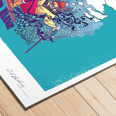 Limited Edition Print - Shred Daze