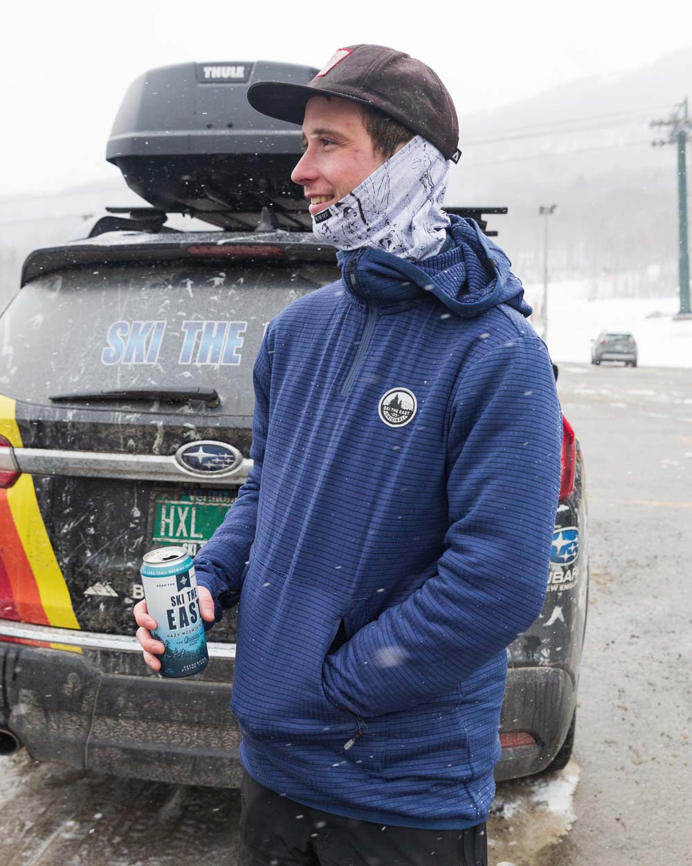 Lynx Quarter Zip Tech Fleece - Navy