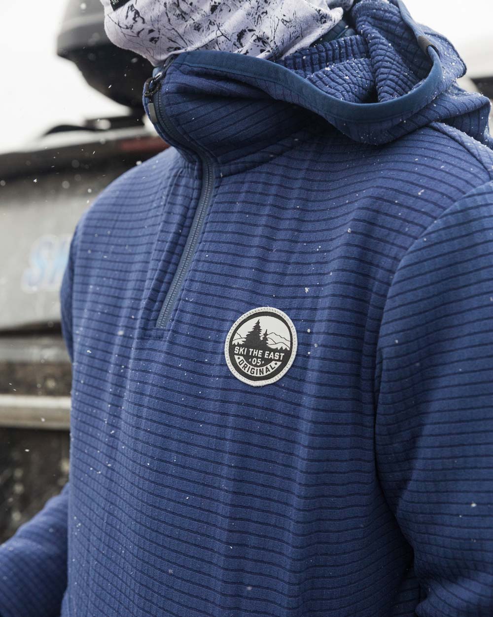 Lynx Quarter Zip Tech Fleece - Navy