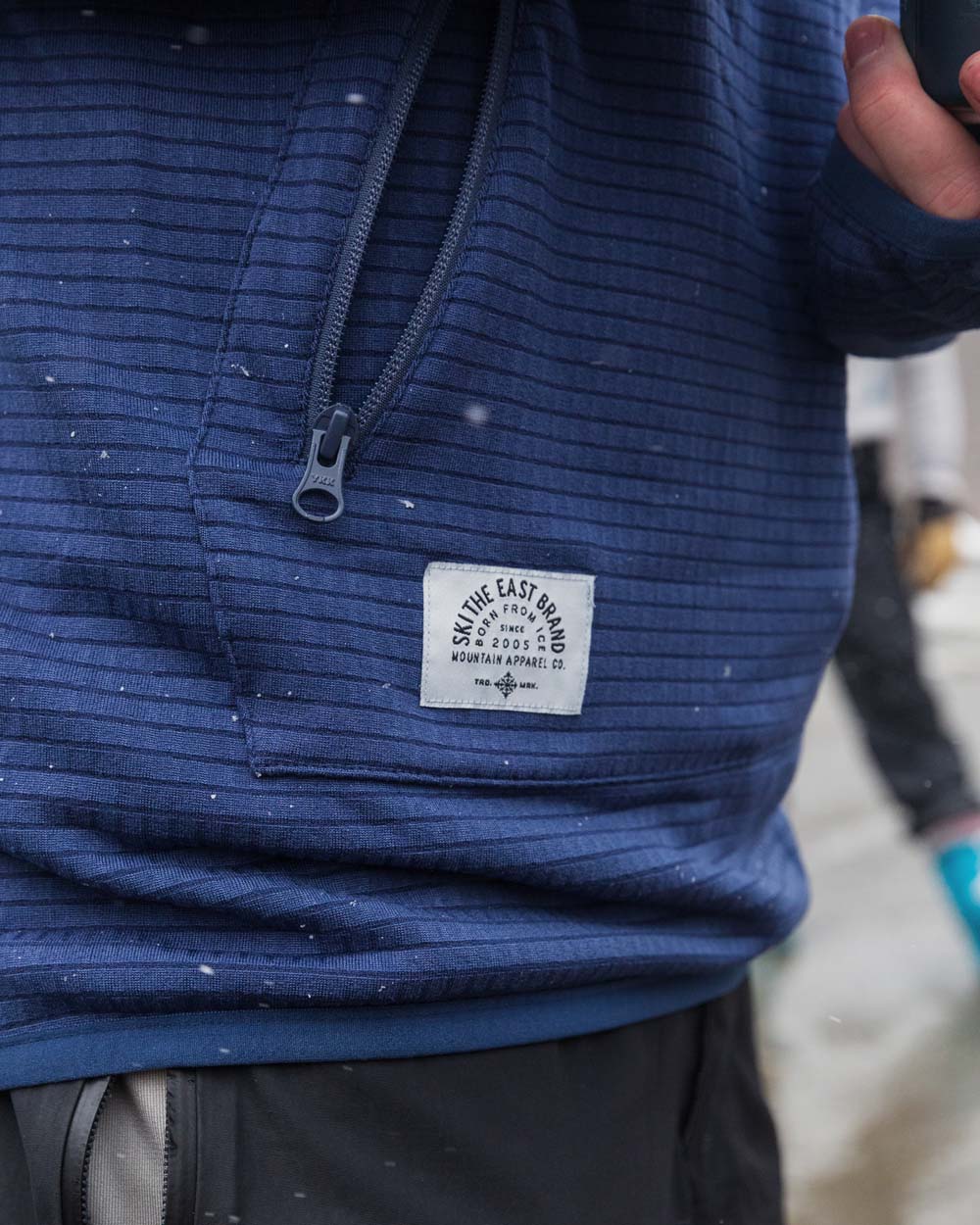 Lynx Quarter Zip Tech Fleece - Navy