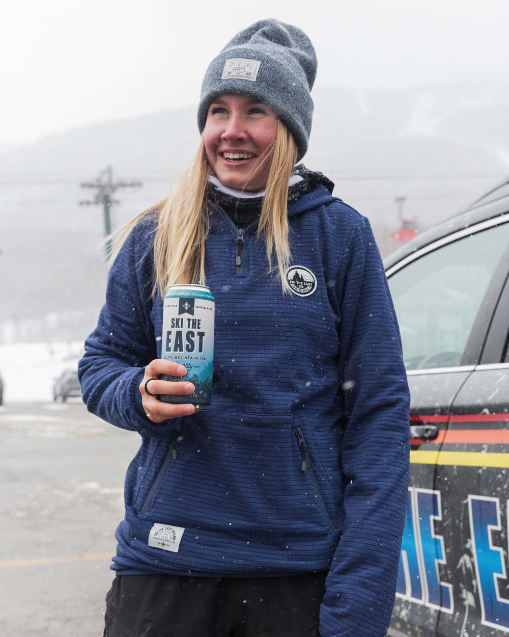 Lynx Quarter Zip Tech Fleece - Navy