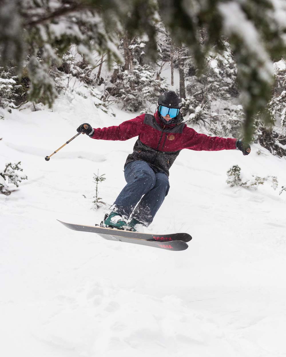 Ranger Fleece Jacket - Brick/Black