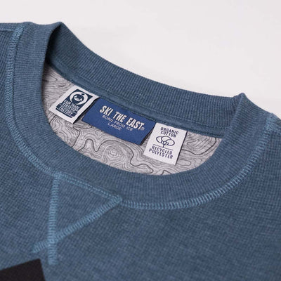 Mansfield Waffle Long Sleeve - Indigo