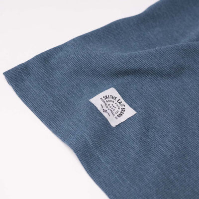 Mansfield Waffle Long Sleeve - Indigo