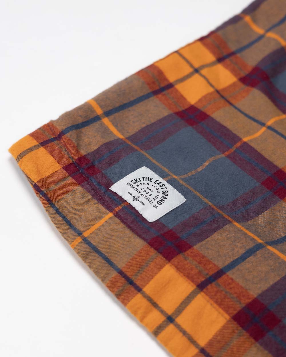 Woodbury Fleece Lined Flannel - Ridgeline Rust
