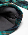 Women's Malo Fleece Lined Pullover Flannel - Borealis Black
