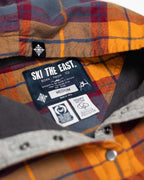 Women's Malo Fleece Lined Pullover Flannel - Ridgeline Rust