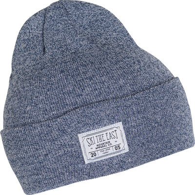 Double Down Beanie - Marled Navy