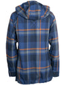 Women's Malo Pullover Flannel - Solar Blue