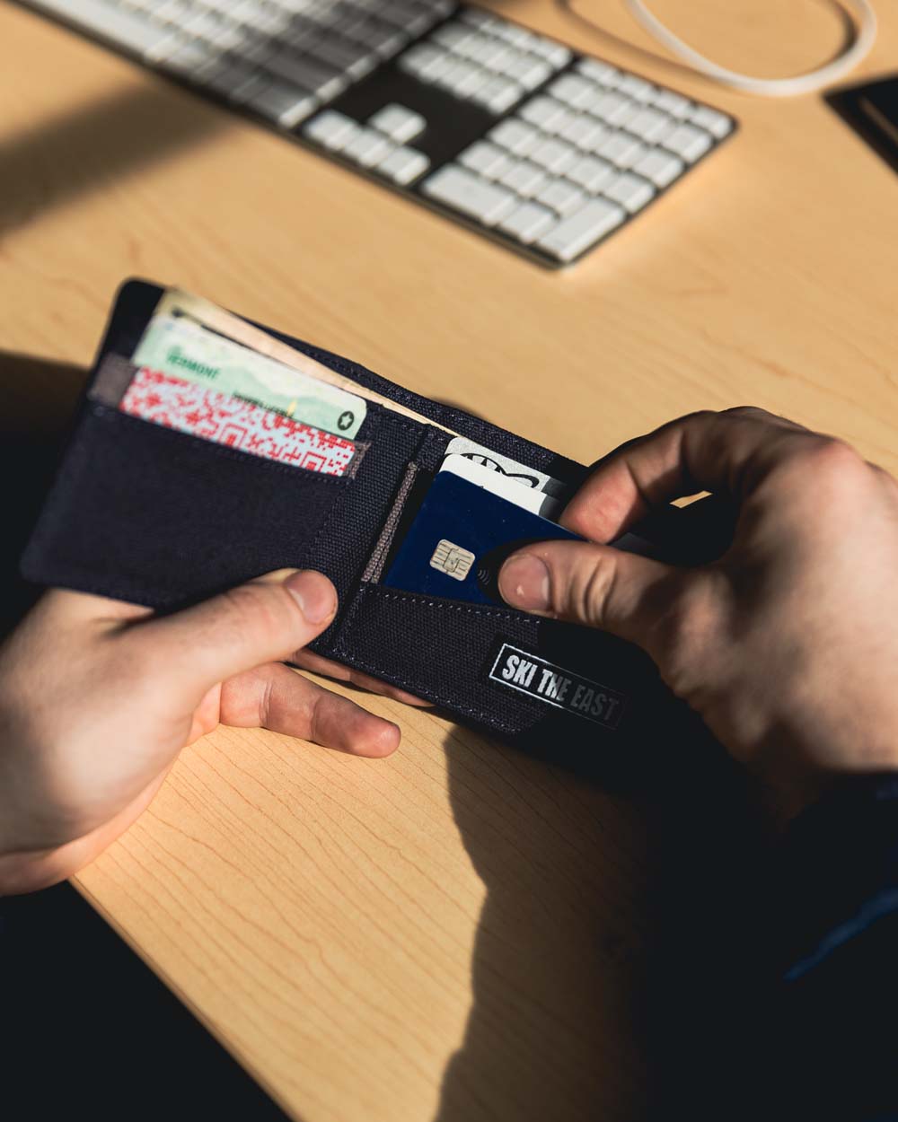 Sidecut Canvas Wallet