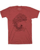 Blizzard Wizard Tee - Cardinal