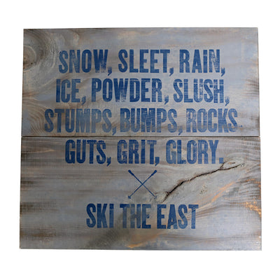 Dedicated Barn Wood Sign