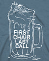 First Chair Last Call Tee - Indigo