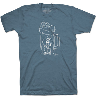 First Chair Last Call Tee - Indigo