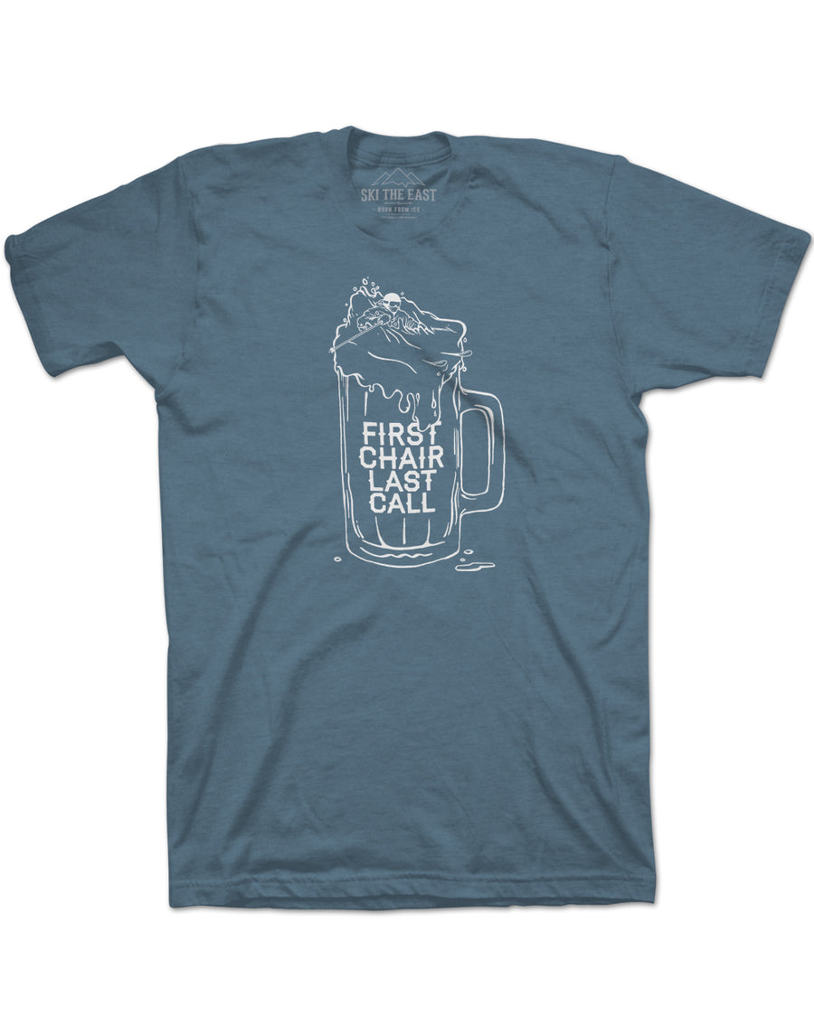 First Chair Last Call Tee - Indigo