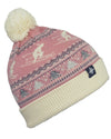 Women's Suzy Pom Beanie - Rad Rose