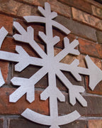 Flake Metal Wall Sculpture - Sanded