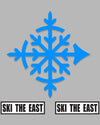 XL Die-Cut Sticker Pack - Compass - Blue