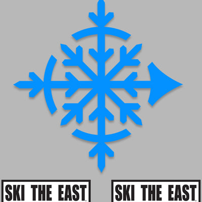 XL Die-Cut Sticker Pack - Compass - Blue